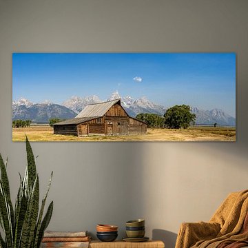 Grand Teton National Park, USA, T.A. Moulton Barn on Mormon Row