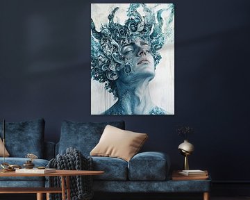 Blauw Portret | Blauwe Droom