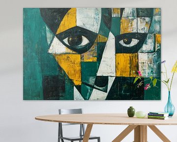 Modern abstract portret schilderij van Imperial Art House
