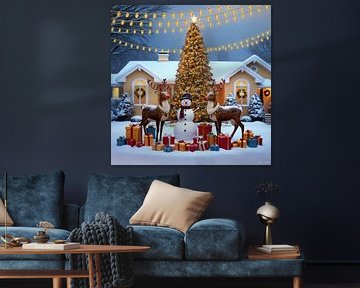 Kerstnacht van hisam colours