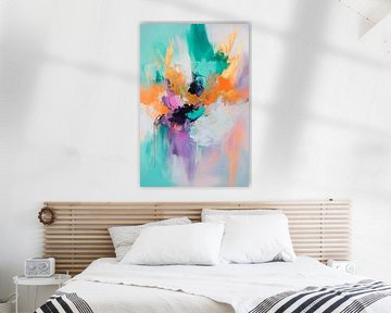 Colour explosion in soft tones by Poster Art Shop