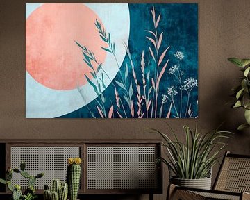 Play of colours of plants and moonlight by Poster Art Shop