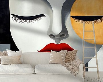Faszination der Farben: Eine stille Schönheit von Poster Art Shop