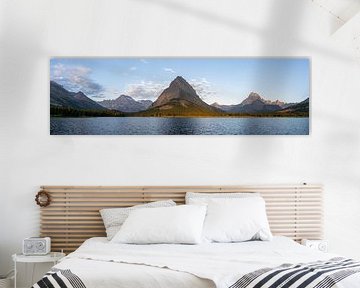 Glacier National Park, Many Glacier, Swiftcurrent Lake, Montana, USA by Jeroen van Deel