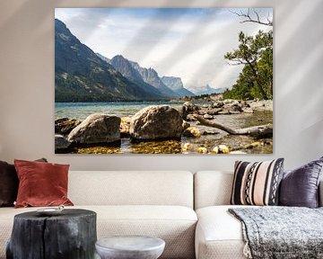 Glacier National Park, St. Mary Lake, Montana, USA by Jeroen van Deel