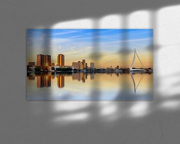 Zonsondergang Rotterdam van Ralf Linckens