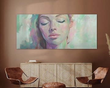 Gentle tranquillity in the colours of dreams by Poster Art Shop