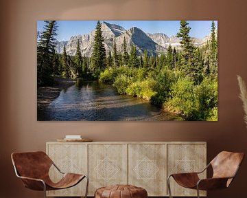 Glacier National Park, Grinnell Glacier trail, Montana, USA by Jeroen van Deel