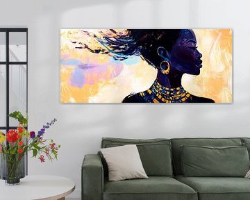 The shimmering elegance of a proud woman by Poster Art Shop
