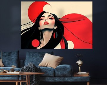 Beauty unfolds in colours and shapes by Poster Art Shop