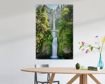 Multnomah falls - Oregon USA by Erwin van Oosterom