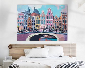 Painting Amsterdam by Abstract Painting