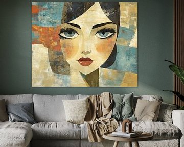 Vrouwenportret van De Mooiste Kunst