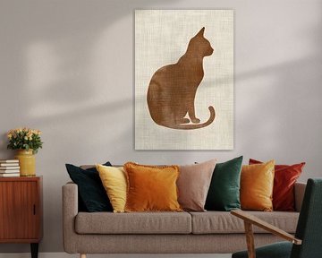 Cat Painting by Modern Collection