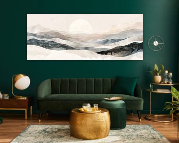 Landschap abstract van Modern Collection