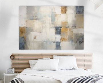 Abstract Rectangles | Urban Calm Blocks by ARTEO Paintings