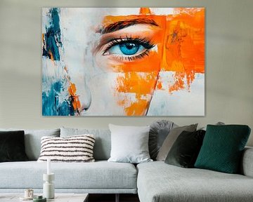 View in bright colours - change of perspective by Poster Art Shop