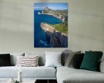 Mallorca - View from the Es Colomer viewpoint (Mirador de Es Colomer) by t.ART