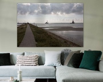 Richting wadden zee by Rijk van de Kaa