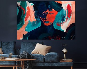 Emotional abstraction of a dream world by Poster Art Shop