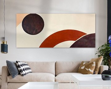 Couleurs et formes géométriques - Harmonieux sur Poster Art Shop