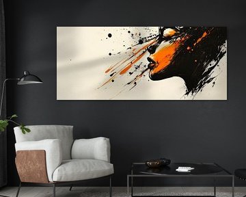 Powerful explosion of colour in the profile by Poster Art Shop