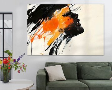 Light and shadow: face in colours by Poster Art Shop