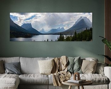 Glacier National Park, St. Mary Lake, Montana, USA by Jeroen van Deel