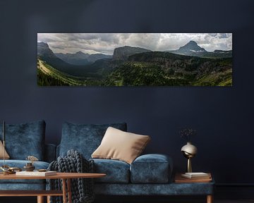 Glacier National Park, Going-to-the-sun Road, Montana, USA by Jeroen van Deel