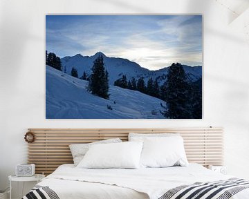 Winterse Alpen von Marcel van Duinen