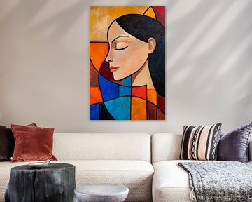 Delicate beauty in colourful surfaces by Poster Art Shop