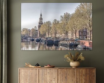 Montelbaanstoren Amsterdam by ingrid schot