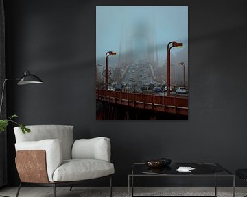 Retro Golden Gate by Thijs Friederich