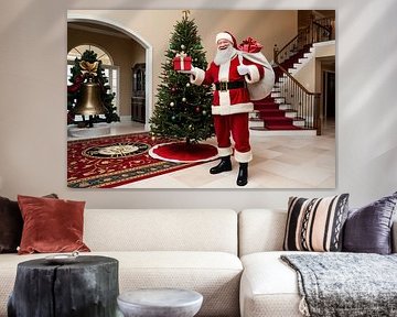kerstman van hisam colours