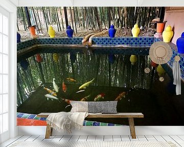 Majorelletuin vijver met koikarpers