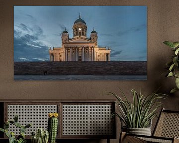 Domkerk van Helsinki, Een Iconisch Avondtafereel van Hans Kool