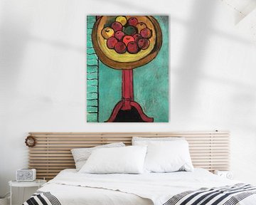 Appelschaal op tafel, Henri Matisse