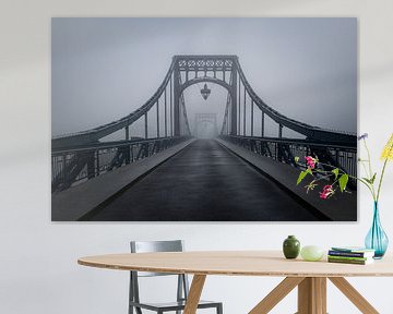 Kaiser Wilhelm Brug in de mist van Hanse& Küsten Fotografie