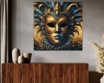 Venetian mask by Nicolette Vermeulen