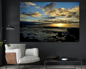 Coucher de soleil sur Ohahu.