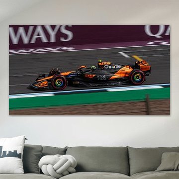 Lando Norris Silverstonde 2024 Start/Finish