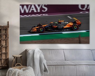 Lando Norris Silverstonde 2024 Start/Finish by Joyce Gijsbers