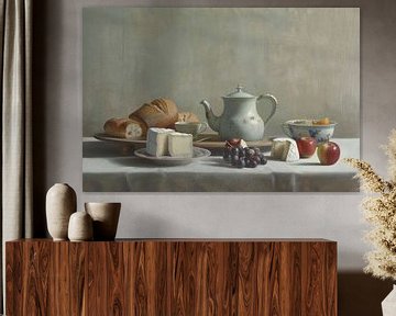 Still life | Tranquil Breakfast Elegance by Art Whims