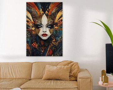 Rijk gedetailleerd surrealistisch portret van Imperial Art House