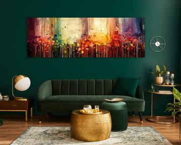 Abstract Schilderij | Fusion of Emotions van Kunst Kriebels