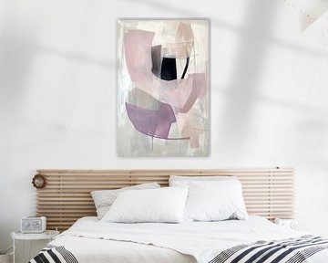 Abstract colour composition in pastel shades by Poster Art Shop