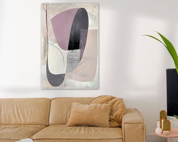 Abstract composition in soft tones by Poster Art Shop