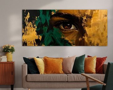 Moment of introspection - Abstract by Poster Art Shop