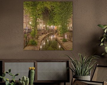 Nieuwegracht in Utrecht in de avond - 2 van Tux Photography