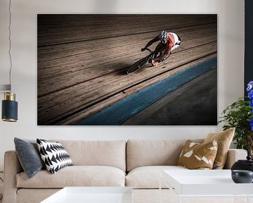 Sport Hoofdprijs winnaar" Digiphoto Pro" Baanrenner sprinter van Marco Knies